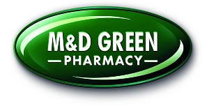 M&D Green Pharmacy Logo