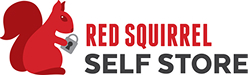 Red Squirrel Self Store Logo
